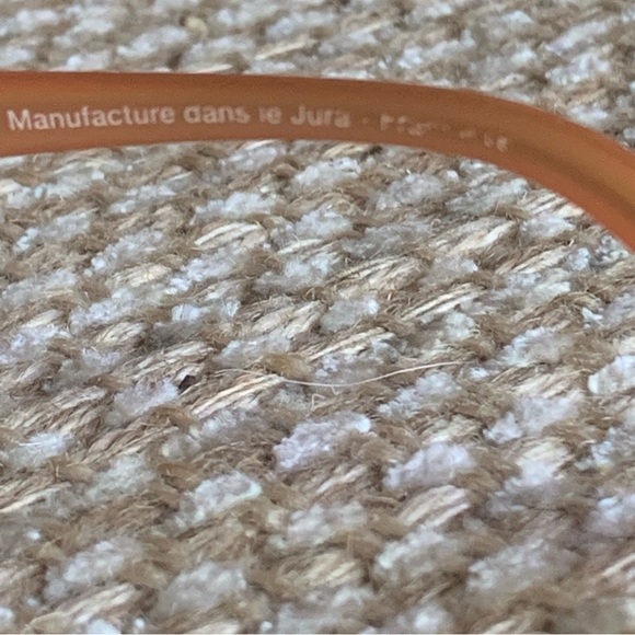 Traction Productions Messine Noirany Black Orange 52mm 18 Glasses Frames RX-able - Picture 8 of 11